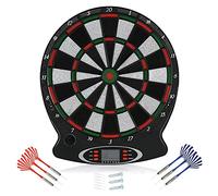 Jeu de fléchettes électronique - Cible électronique avec 6 fléchettes Hobby Tech