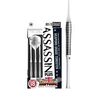 Jeu de fléchettes en tungstène Harrows Assassin + B Blanc 18 GR pour cibles électroniques