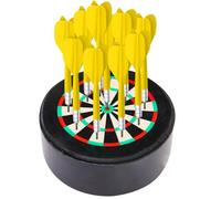 Jeu De Fléchettes Familial - Jeu De Fléchettes | Tableau De Score Professionnel, Amusant Et Étanche, Fournitures pour Garçons, Adolescents, Adultes, Support De Fléchettes, Mini Portable