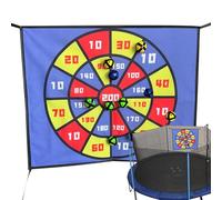 Jeu De Fléchettes,Jeu De Lancer avec 10 Balles Adhésives - Activité Sportive Ludique Familiale avec 10 Balles Collantes pour Jardin Et Intérieur