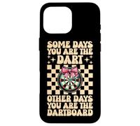Jeu de fléchettes « Some Days You are The Dart Darts » Coque pour iPhone 16 Pro Max