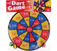 Jeu de fléchettes en velcro avec 3 balles de +/- 36 cm