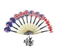 Jeu de fléchettes souples, 12 pièces, pratiques, réutilisables, sûres, portables, pour sport d'intérieur, électronique