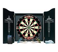 Jeu de fléchettes Winmau Pro - Cabinet, planche à fléchettes et fléchettes