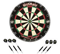 Winmau Jeu de fléchettes Pro-SFB Winmau en Acier avec 2 Jeux de fléchettes