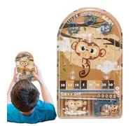 Jeu De Flipper Portable - Mini Jeu De Poche pour | Jeux Portables Amusants Et Stimulants avec Différents Niveaux De Difficulté | Jouet Compact pour Les Voyages, La Maison, L'école