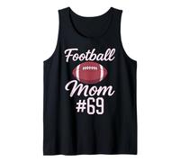 Jeu de Football Maman #69 Funny Mother Woman Touchdown Girl Son Game Débardeur