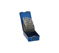 Jeu de foret hélicoïdal HSS SILVER STAR, 25 pièces