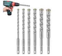 Jeu de Forets à Béton | Diamètre De 6 À 16 Mm | Ensemble de Forets pour Béton,Pour Pierre Métal Verre Porcelaine Brique Carrelage Atelier Garage Rénovation Maison Chantier