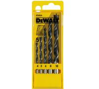 DeWalt DeWalt Set CV bois 4-10 (5 pièces) DT4535-QZ Quantité:1