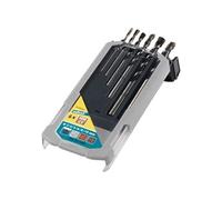 Wolfcraft Coffret 6 forets professionnels 7119000 Ø 3,0/4,0/5,0/6,0/8,0/10,0 mm Vert