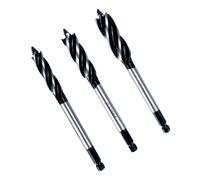 Jeu de forets à queue hexagonale | Ouvrir trou en métal avec queue hexagonale - Ensemble de forets pour béton et acier, pour charpentiers, serrures de tiroir en verre, carreaux en bois céramique