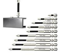 Jeu de forets - Acier allié 9 pièces | Ensembles de tournevis magnétiques à haut magnétisme Poignée antidérapante, ajustement précis, Kit d'outils électriques | Réparation à domicile, atelier