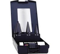 Jeu de forets coniques HSS Exact 50118 3 - 14 mm, 4 - 20 mm, 16 - 30.5 mm TiAIN 1 set - 3 pièces