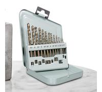 Jeu de forets de cobalt -Co robustes avec acier haute performance, outils et fournitures de bricolage pour carrelage, aluminium, bois, voiture, verre et acier inoxydable