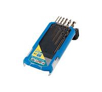 Wolfcraft Coffret de forets 7118000 - 6 forets hélicoïdaux meulés au cobalt Ø 2–8 mm