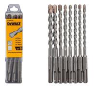 Jeu de forets DeWALT SDS-Plus, longueur 160 mm (8 pièces) DT60300