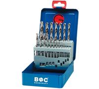 Jeu de forets en métal Bohrcraft BC11201310019; HSS-G; 1-10 mm; 19 unités