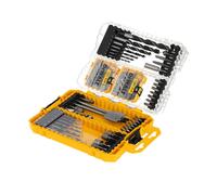 DeWalt Coffret DT70784-QZ - 100 forets multi-matériaux et embouts visseuse, compatible TOUGHCASE