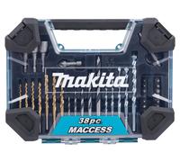 Jeu de forets et de tournevis Makita E-22573; 38 unités
