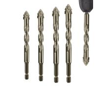 Jeu de forets excentriques - à 4 lames de scie dentaire centrique, ensemble de forets multifonctions | 4 lames SAW TOTHE EXCENTRIC BRAND BIT COL DE CHEMISE HAUTE dureté conseils scie à