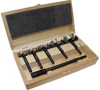 Jeu de forets forestiers BLACK SHARK PRO 6 pces. D.35,40,50,60,68 mm+ver.FISCH-TOOLS 031BS0006K01