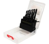 Jeu de forets hÃ©licoÃ¯daux HSS, 19 piÃ¨ces, 1-10 mm, Yato YT-4462