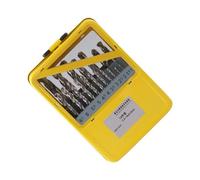 Jeu de forets hélicoïdaux - 5,91 x 4,33 x 1,18 pouces - de cobalt en acier rapide - Pilotes avec inserts à haute résistance - Outil portable professionnel avec perçage de précision - Kit