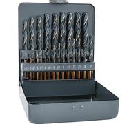 Alpen 810321100 Foret hélicoïdal "Sprint Master", Gris, 1-13 x 0.5 mm, Set de 25 Pièces