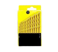 Jeu de forets hélicoïdaux Ensemble de 13/39 forets hélicoïdaux métriques for bois, métal, plastique, perçage, menuiserie, outils électriques 1,5 à 6, mm(3 set (39pcs))