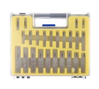 Jeu de forets hélicoïdaux Kit de mini-forets hélicoïdaux 0,4 à 3,2 mm, 150 pièces, micro-forets précision HSS for le travail du bois, plastique et l'aluminium