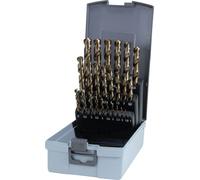 RUKO 215215RO HSSE-Co 5 Jeu de forets pour le métal 25 pièces DIN 338 tige cylindrique 1 set