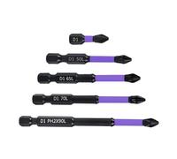 Jeu De Forets Magnétique,Mèche En Acier - Adaptateur 5 Pièces Pour Outillage Électrique Douille À Cliquet Prolongateur Perçage Automobile Construction Meuble