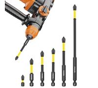 Jeu de Forets Magnétiques | Accessoires Pour Tournevis Avec Coffret De Rangement,Outil Anti-Dérapage Rapide pour Bricolage Professionnel et Adultes à Domicile