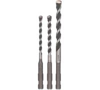 Jeu de forets multi-usages BOSCH 3 pièces SDS-Quick 5,0x100 ; 6,0x100 ; 8,0x120 2609256918