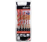 Alpen Jeu de forets polyvalents MultiCut 100705100 – 5 pièces
