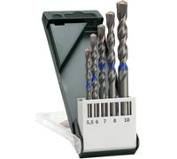 Jeu de forets pour béton 5 pièces tige cylindrique Bosch Accessories 2609255418 1 set