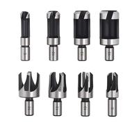 Jeu de forets pour coupe en bois - kit de coupe branché en bois, charpentier de haute précision coupeur connecté | durable pour menuiserie, idéal pour les menuisiers