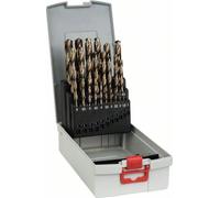 Bosch Coffrets de forets à métaux rectifiés HSS-Co (cobalt), Jeu de mèches de perceuse
