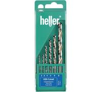 Jeu de forets pour le métal Heller 17735 D HSS 6 pièces 2 mm, 3 mm, 4 mm, 5 mm, 6 mm, 8 mm Cobalt DIN 338 tige cylindrique 1 set