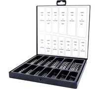 Jeu de forets pour le métal HSS RUKO A214195 meulé DIN 338 1 set