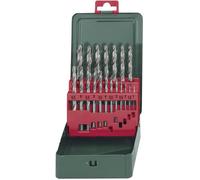 Jeu de forets pour le métal Metabo 627153000 HSS 19 pièces 1 mm, 1.5 mm, 2 mm, 2.5 mm, 3 mm, 3.5 mm, 4 mm, 4.5 mm, 5 mm, 5.5 mm, 6 mm, 6.5 mm, 7 mm, 7.5 mm, 8