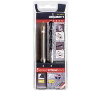 Jeu de forets pour verre et carrelage Alpen Keramo extreme ATM2 300102100 1/4\ (6,3 mm), tige cylindrique 10 mm 1 set 2 pièces