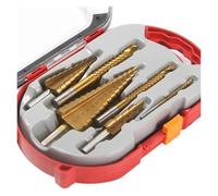 Jeu de forets scie étagée, Kit HSS 4-12 4-20 4-32mm 3 6 8mm, outils coupe trous perçage pièces(6Pcs Set with Box)