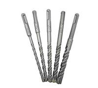 Jeu de forets SDS Plus pour béton SDS Plus - 6/8/10/12/14 mm - Compatible avec tous les SSD et les marteaux perforateurs - Pointes en métal dur d'origine