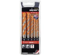 Alpen Jeu de forets 200705100 spécial tuiles tige cylindrique 5 pièces 1 set