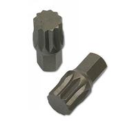 Laser 3799 Lot de 2 mèches cannelées M14 30 mm