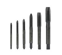Jeu de forets taraudeurs, Jeu de tarauds M2-M20 HSS à fente droite avec revêtement en nitrure(M12)