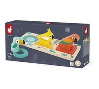 Jeu de formes a empiler - Oiseaux tropicaux Multicolore G