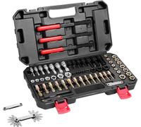 Jeu de fraises à fileter 61 pièces UNC UNF métrique - Rétablissement du filetage - Outils professionnels pour un filetage précis